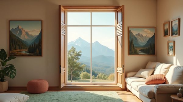 Créer une ambiance montagne chez vous avec des tableaux décoratifs