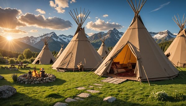 Le monde du tipi : des univers magiques pour enfants